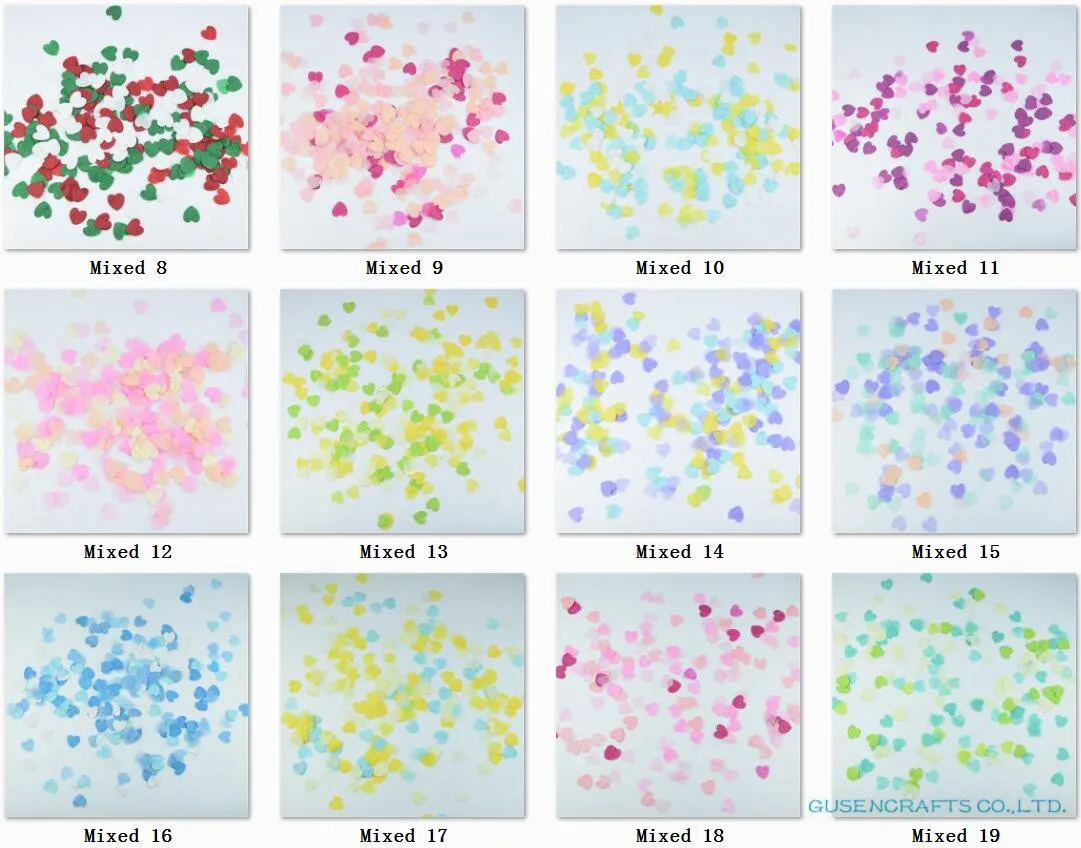 25 мм 3000 шт. Многоцветный ткани бумага Искра Сердце Любовь Конфетти Свадебные украшения для стола на день рождения украшения наполнители для пиньяты