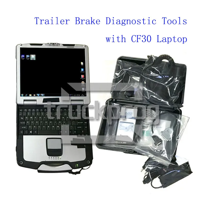 

TruckProg Truck Diagnostic Tools for Trailer System Diagnosis UDIF Diagnostic Scanner with Laptop Diagnostic Cables