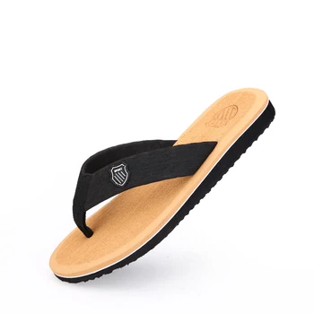 

New 2019 Men Slippers Summer Beach Sandals Slippers Fashion Mens Flip Flops Slippers Sandals Men chinelo masculino 3 color