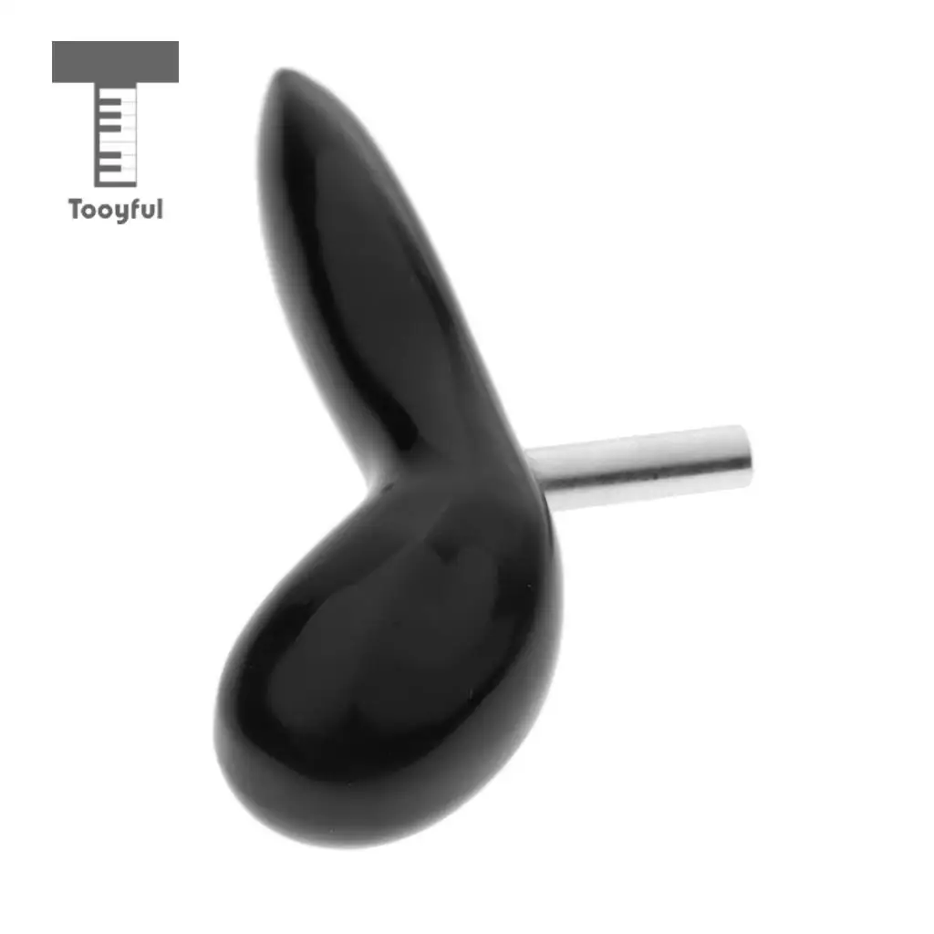 Tooyful Durable Silver Plating Stem Bassoon Hand Holder Saddle Rest Stage Accessory Woodwind Instrument Parts