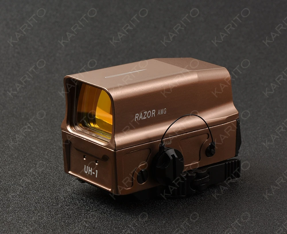 

Holographic UH-1 1x20 Red Dot Sight Reflex rifle scope with USB Charge for 20mm picatinny rail mount R7531