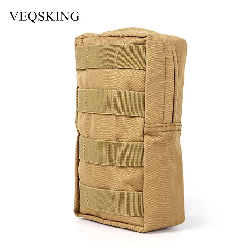 

Multi-Purpose Tactical Pouch MOLLE EDC Utility Gadget Pouch Outdoor Military Hunting Camping Climbing Waist Pack 4colors