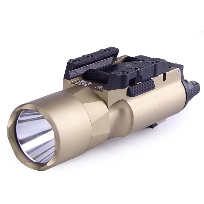 Tactical X300U Ultra Flashlight LED Weapon Pistol Gun Light with 20MM Rail for Airsoft Hunting (19)