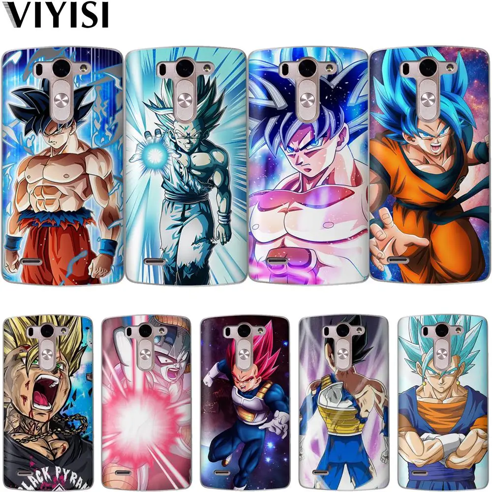 

Dragon Ball Super Son Goku Cartoon Luxury Phone Case For LG G6 G4 G5 Q8 Q6 K8 K7 K10 2017 X Power 2 V30 Coque Etui Soft Silicone