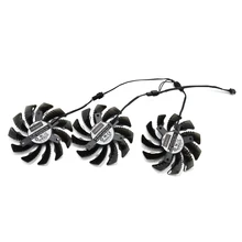 75mm pld08010s12h 3pin gtx 970 ventilador mais frio para gigabyte gtx 970 windforce g1 R9-280X GV-R928XWF3-3GD GV-R928XOC placas gráficas