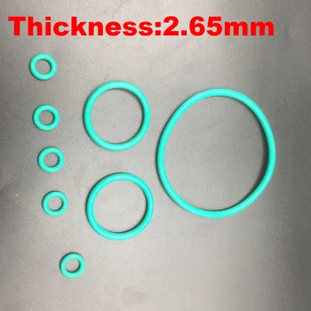 

3pcs 92.5x2.65 92.5*2.65 95x2.65 95*2.65 100x2.65 100*2.65 ID*Thickness Green Fluoro FKM Fluorine Rubber Ring O-Ring Seal Gasket