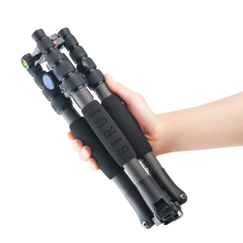 

A-1205 SIRUI A1205 Professional Carbon Fiber tripod Flexible Monopod Ultra-light portable For Camera With Y11 Head 5 Section