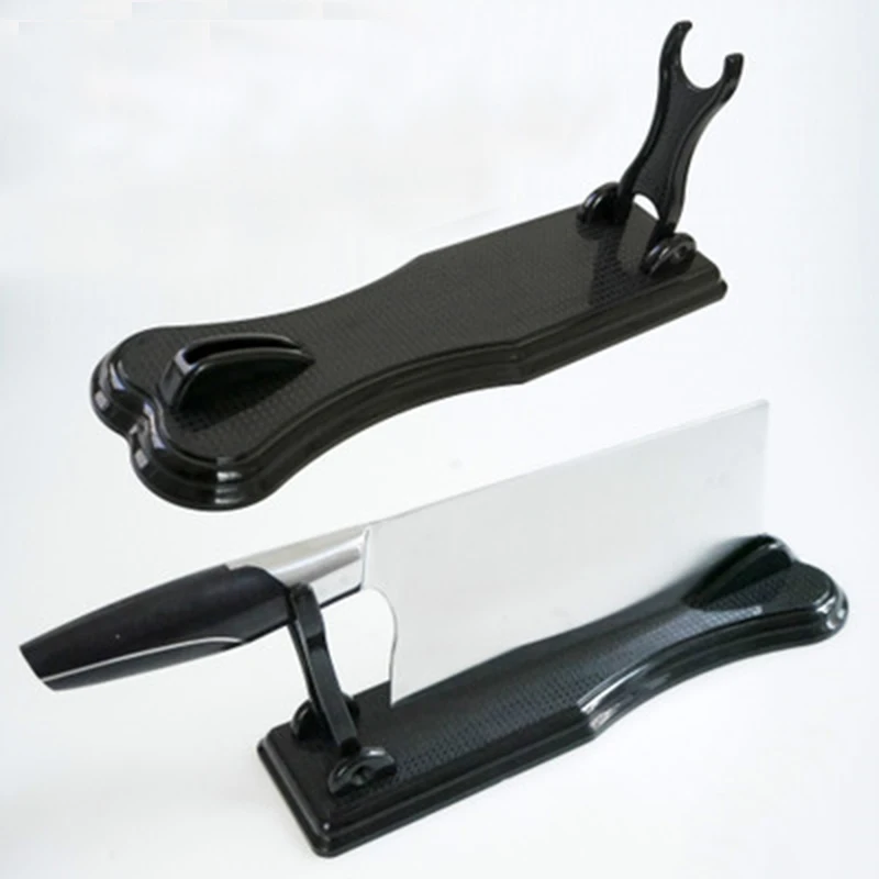

New Arrive Black Plastic Cutting Head Knife Holder Tool Kitchen Accessories Kitchen Tool Knife Accessories Apron Blade Holders