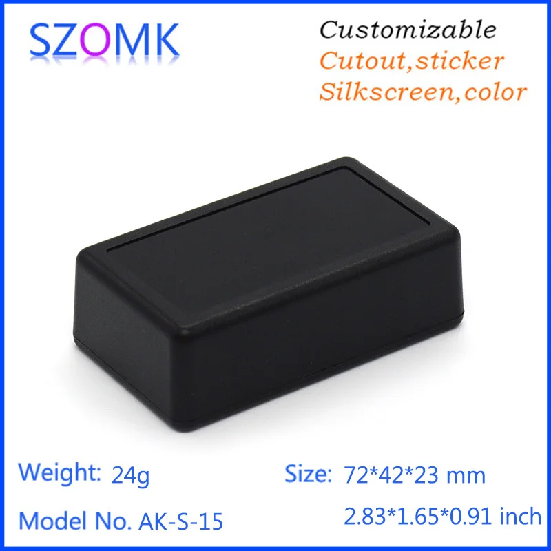 plastic enclosure for electronics control box szomk diy enclosure junction box plastic housing small abs instrument enclosure distribution box black plastic box enclosure electronics case   (3).jpg