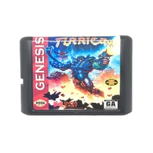Мега турриканский для 16 бит игровой карты игровой Картридж для sega Mega Drive