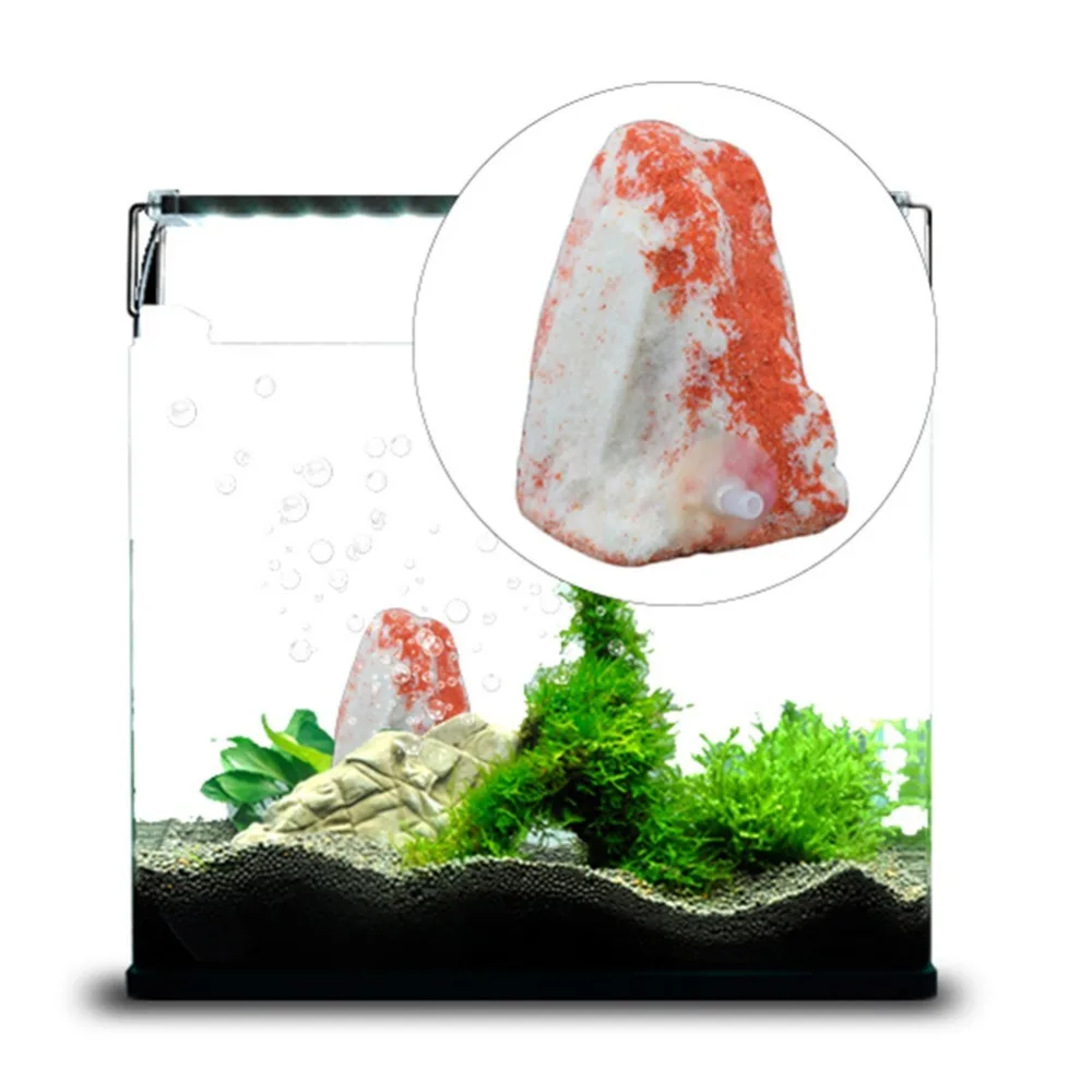 Aquarium Ornament Bentuk Air Bubble Batu Aerator Aquarium Fish