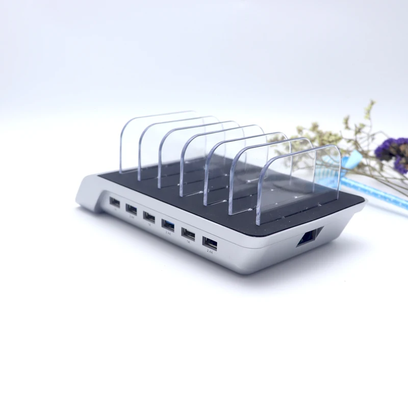 Универсальный 6 портов usb зарядная док станция с подставкой многофункциональный