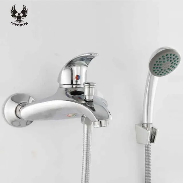Favorita 2016 Bathroom Exposed Bath Shower Faucet Cold And Hot Water Favorita 2016 Bathroom Exposed Bath Shower Faucet Cold And Hot Water Tap Sets Free Shipping