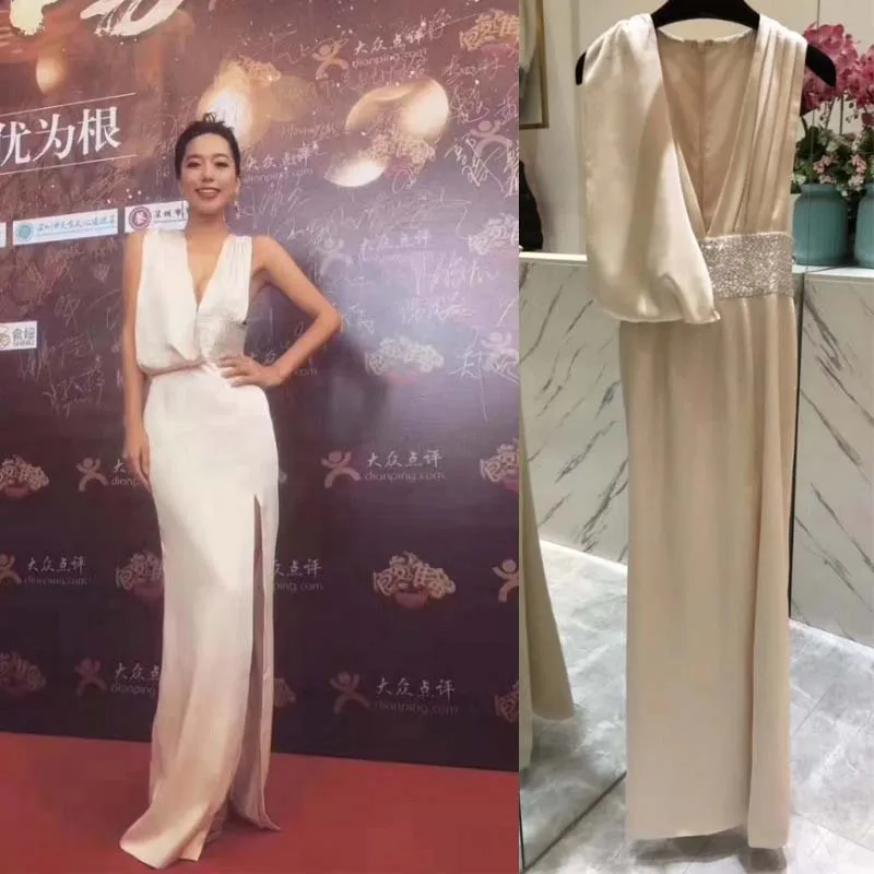 2018 Sexy jurk vrouwelijke temperament silm lange vintage jurken voor vrouwen vadim elegant avond vrouwen kleding party dress 2018 Sexy jurk vrouwelijke temperament silm lange vintage jurken voor vrouwen vadim elegant avond vrouwen kleding party dress