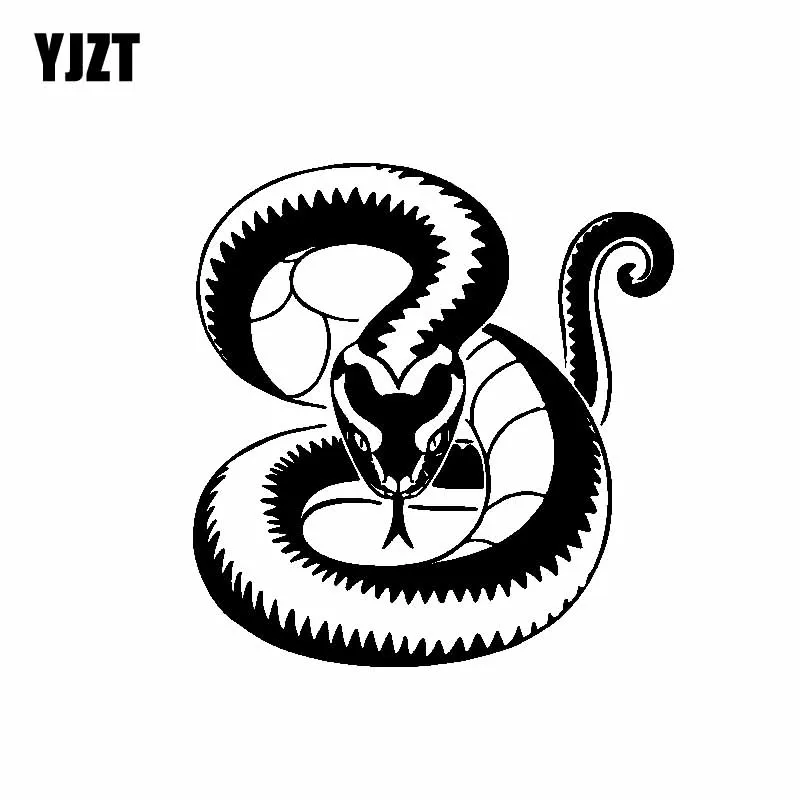 Snake Head vinyl sticker decal U Choose Color /& Size