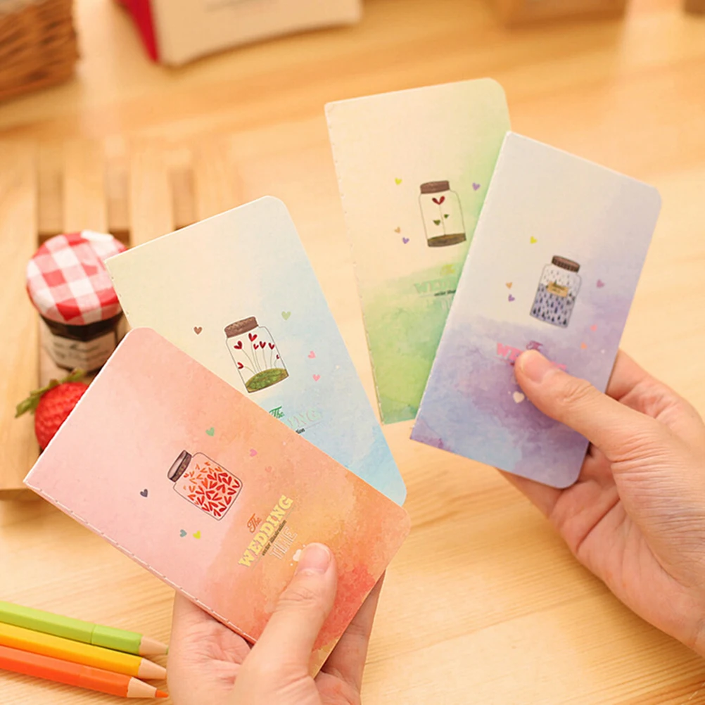 

2019 Mini Vintage Retro Notepad Book for Kids Cute Kawaii Journal Diary Notebook With Lined Paper Korean Stationery 1 PC