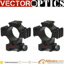 10 шт. векторная оптика Hydra Scope кольца 30 мм Вивер Пикатинни с Tri-Rails 35 мм 1,4 дюймов Высота металлический