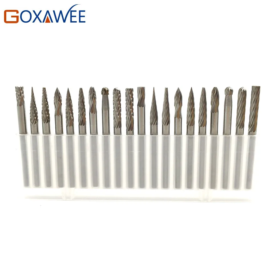 Набор зубных насадок GOXAWEE 20 шт. 3x3 мм|for dremel|rotary setrotary carbide |