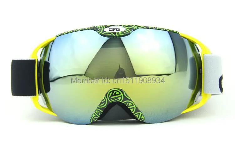 

Free shipping professional MOTOCROSS Skiiing/SNOW SNOWBOARD SKI GOGGLES DOUBLE LENS
