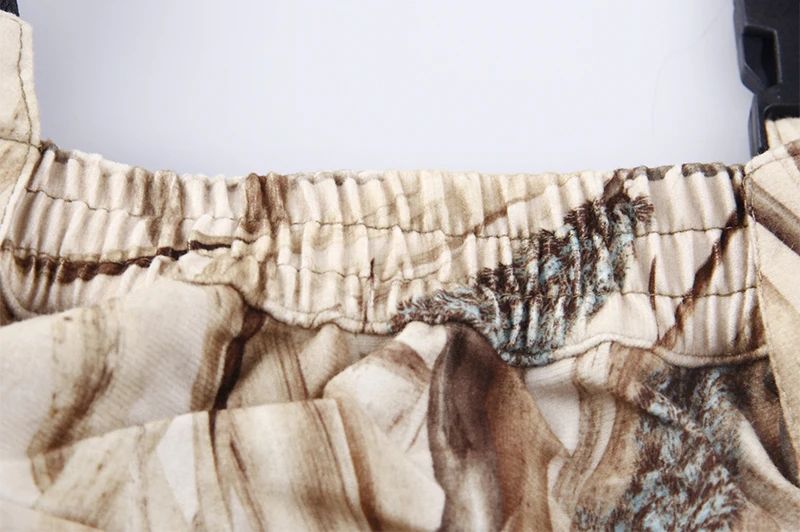 Осенне-зимняя обувь зимние водонепроницаемые жаккардовая бионический камуфляж флисовая подкладка охоты благоприятный костюм Штаны