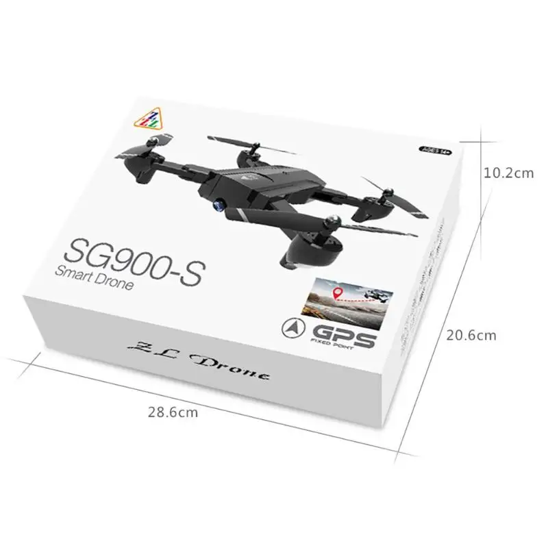 VODOOL SG900-S gps Quadcopter gps местоположение Управление приложениями с помощью параметров 1080 P HD Камера автоматический возврат WI-FI FPV дрона с дистанционным управлением интеллигентая(ый) после