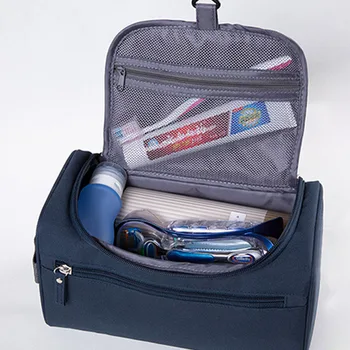 

Waterproof Men Hanging Makeup Nylon Travel Organizer Cosmetic Bag Wash Toiletry Case OH66