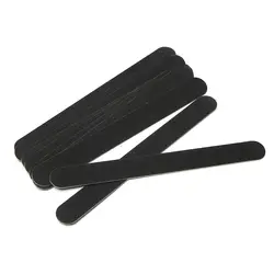 Горячая продажа 10 шт. пилка для ногтей черная Полировка шлифовальный инструмент прочный Маникюрный Инструмент