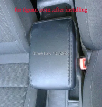 

for 2010-2015 VW Tiguan mk1 Armrest Console Pad Cover Cushion Support Box Armrest Top Mat Liner