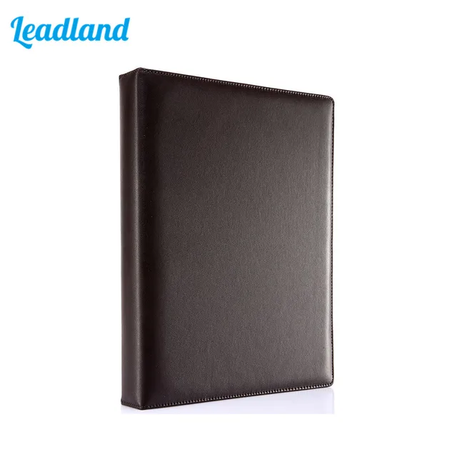 A4 Pu Leather 4 Ring Binder Files Folder Travel Portfolios A4 Pu Leather 4 Ring Binder Files Folder Travel Portfolios Fashion Style Business Office Supplies