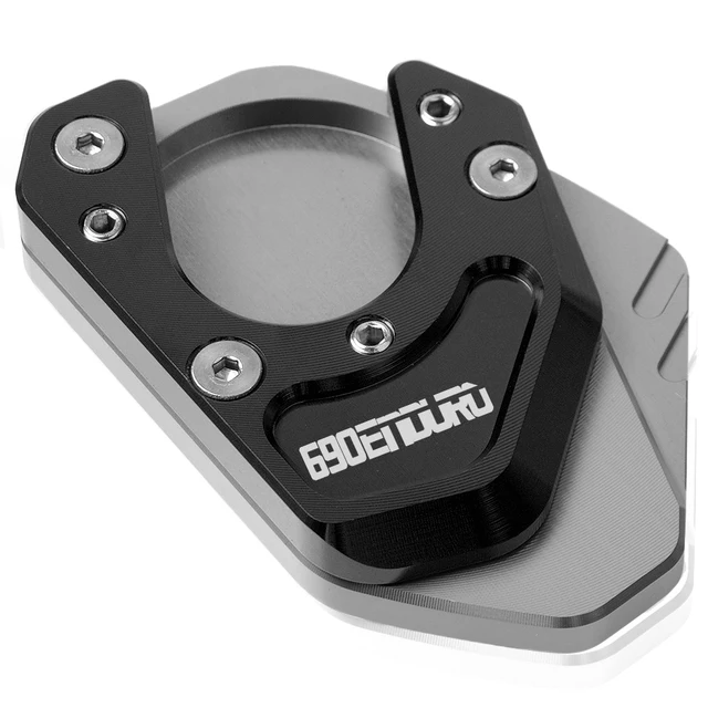 Motorcycle Side Stand Enlarger Plate Kickstand Enlarge Foot shelf