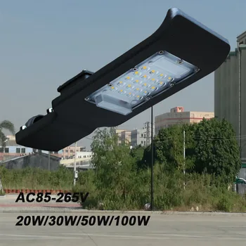 

100W LED street light photocell dusk to dawn energy saving, waterproof IP66 , 6000K Daylight , Warehouse Barn light