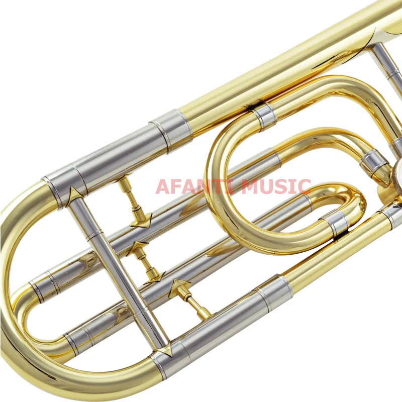 Afanti Tenor Falling Tune B Латунный корпус золотой лак тромбон(ATB-111