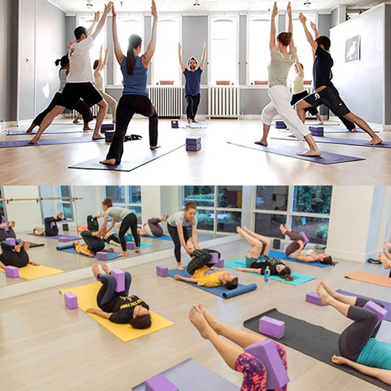 Yoga Blocks Workout Exercise Stretching Body Building Sport Fitness Equipment yoga blocks