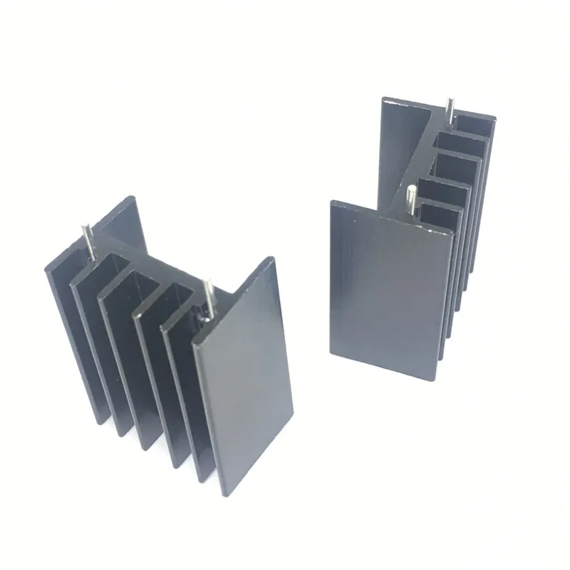 Lot De 30 Dissipateurs Thermiques (heat Sink) Aluminium TO-220 - Dimensions 25x16.5x16 Mm - Puissance