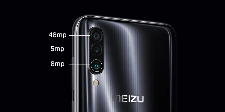 Meizu 16xs s, глобальная версия, Meizu16xs, 6 ГБ, 64 ГБ, Смартфон Snapdragon 675, 6,2 дюймов, 48 МП, тройная камера, Android, телефон, быстрая зарядка