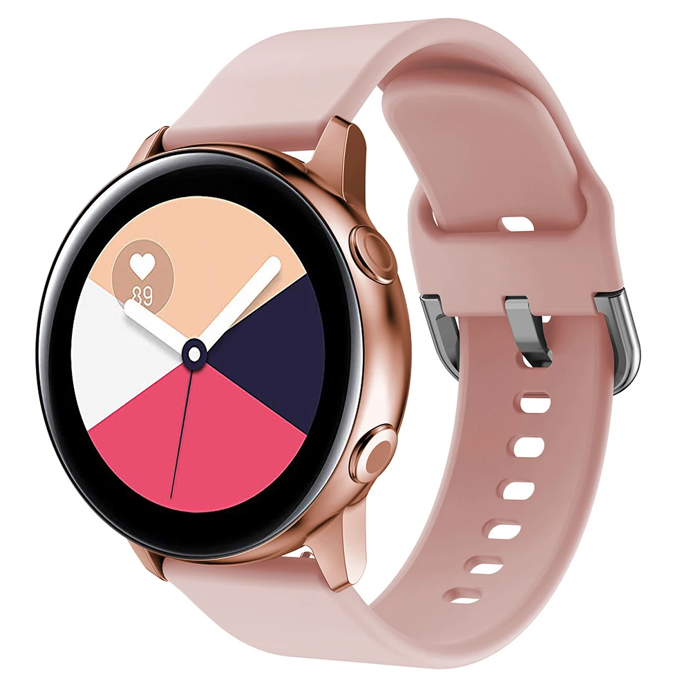 Силиконовый спортивный ремешок для Galaxy watch активный смарт-ремешок для samsung Galaxy 42 мм сменный ремешок для часов
