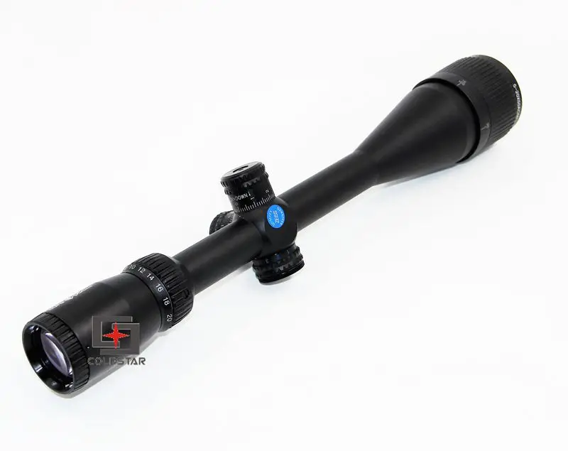 

5-20x50 AOMC Tactical Cross Reticle Riflescope Hunting Scopes Optics RGB Illuminated Sniper Scope Gear For Air Rifle Gun
