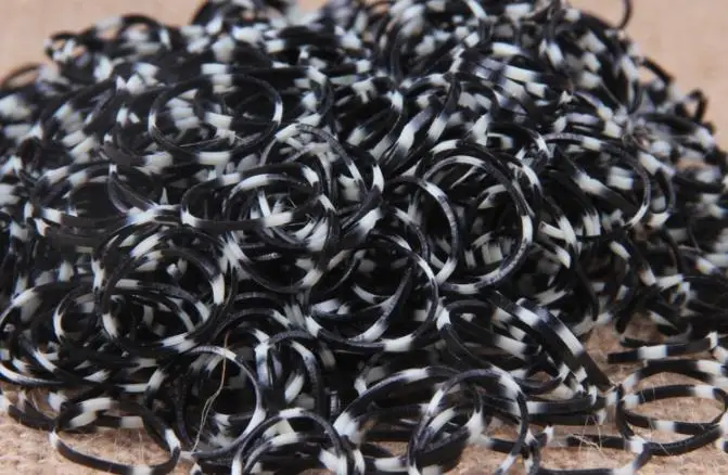 100g Pet Hair Rubber Band High Elasticity Dog Cat Hair Accessories Color simple with hair accessories hair ring 8024