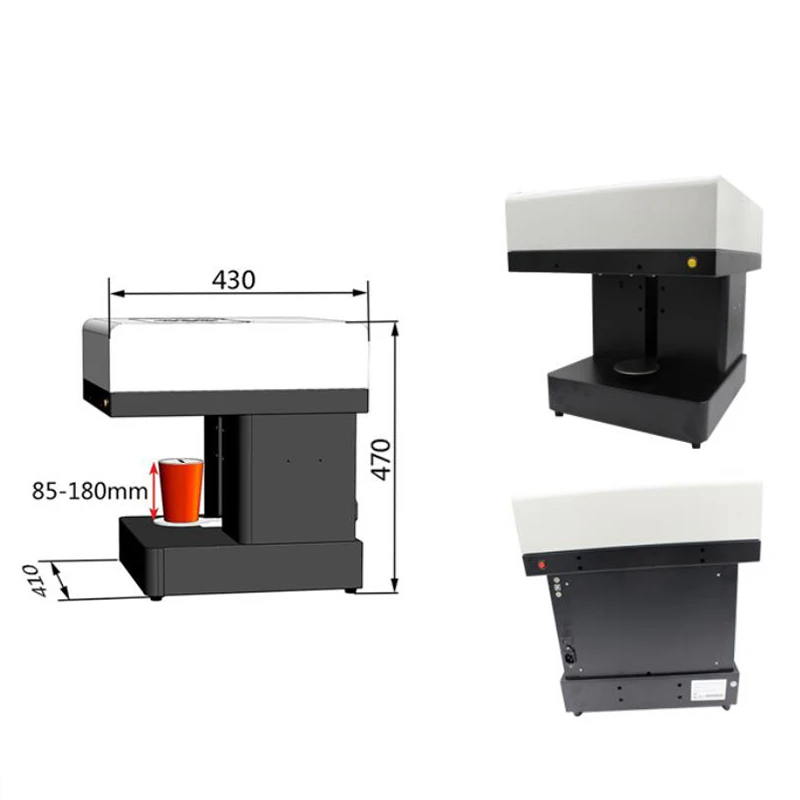 Lxhcoody 1 чашка селфи принтер кофе печатная машина Автоматический Кофе принтер латте арт кофе принтер с съедобными чернилами