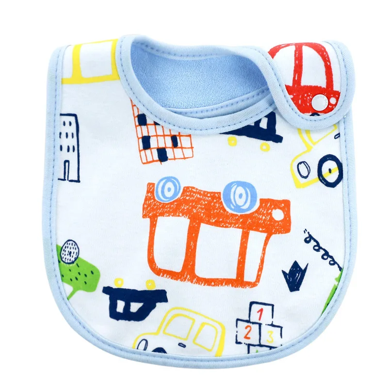 Baby Bibs Cute Cartoon Pattern Toddler Baby Waterproof Saliva Towel Cotton Fit 0-3 Years Old Infant Burp Cloths Baby Bibs Cute Cartoon Pattern Toddler Baby Waterproof Saliva Towel Cotton Fit 0-3 Years Old Infant Burp Cloths