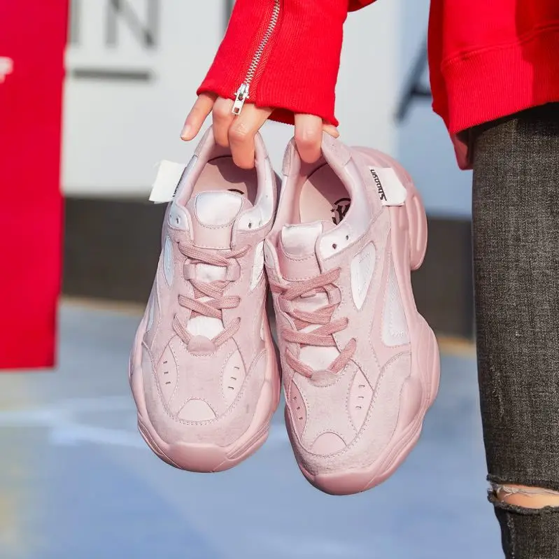 Женская обувь на не сужающемся книзу массивном каблуке, на платформе, zapatos de mujer, новинка весны 2019 года, chaussures femme, женская обувь из