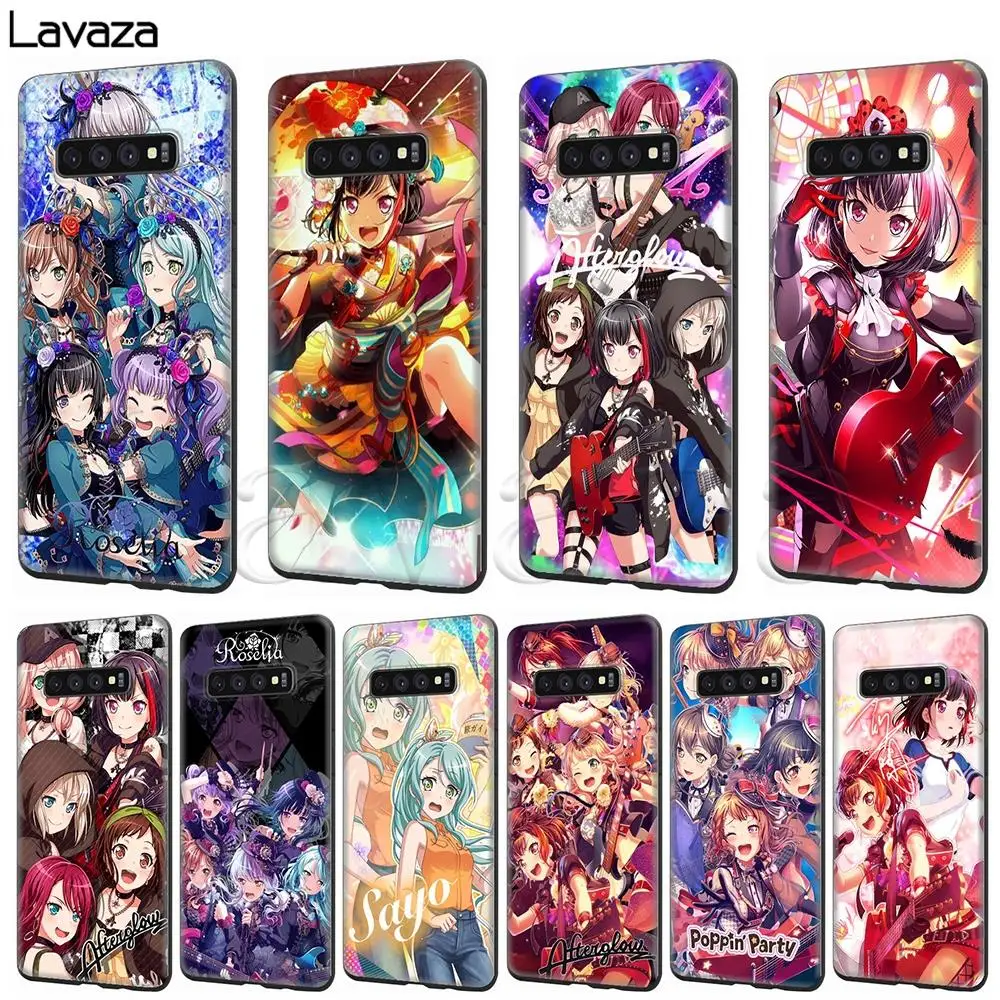 

Lavaza BanG Dream Soft Silicone Case for Samsung Galaxy S6 S7 Edge S8 S9 S10e Plus A3 A5 A6 A7 A8 A9 J6 Note 8 9 2018