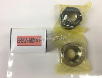 

Free shipping, 1 pcs higher quality Nut er20A-M24X1 for er24 collet clamping, er24A nut for cnc spindle, dynamic balance