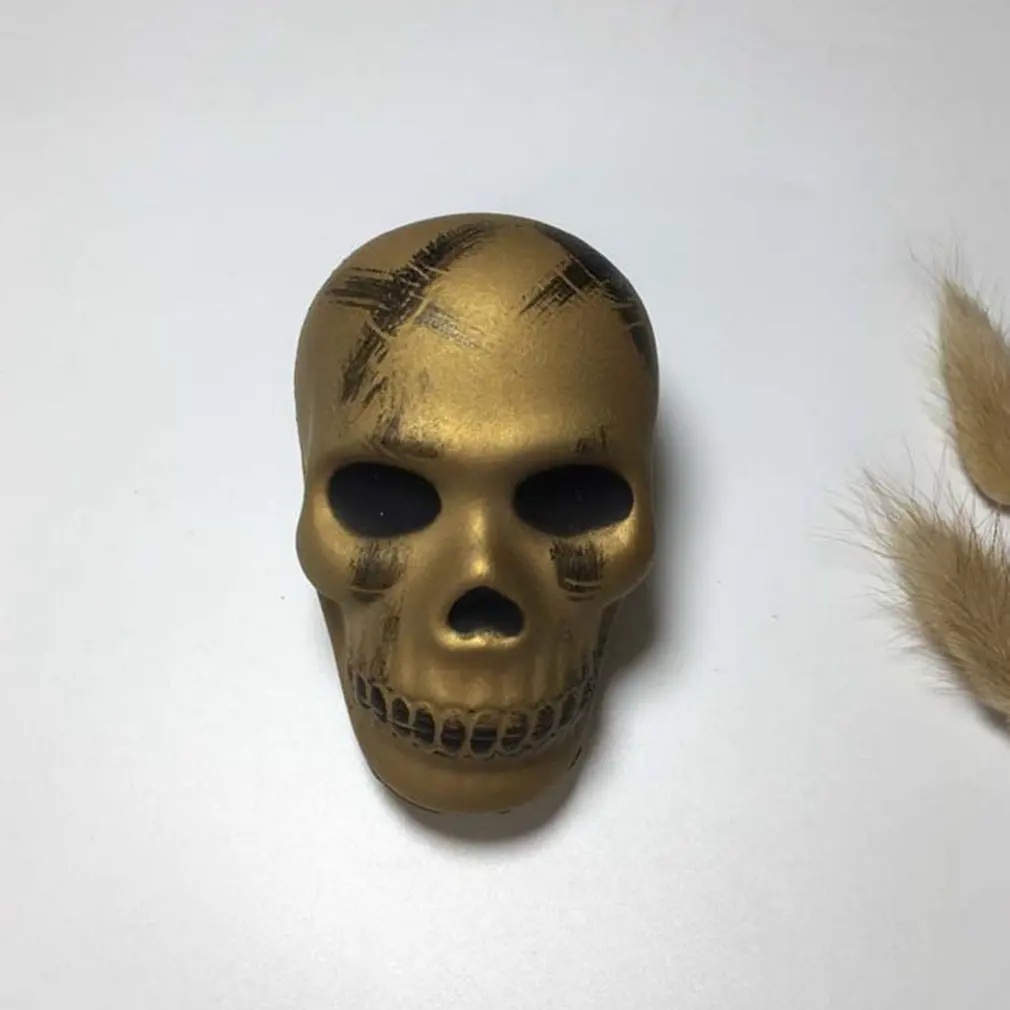 8.5CM Squishy Halloween Skull Head Slow Rising Soft Colorful Squeeze Bread CakeKid Christmas Toy Gift Anti-Stress Toys