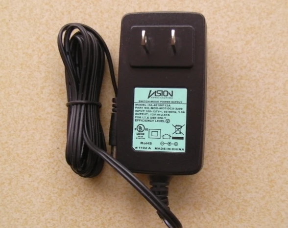 

US Plug Power Supply Input: ac110-127v Output: dc12v 2.67a