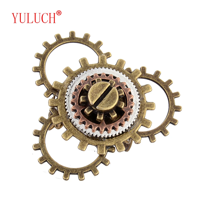 YULUCH 2018 Steampunk коробка с отверстием для ключей винтажная Шестерня из цинкового
