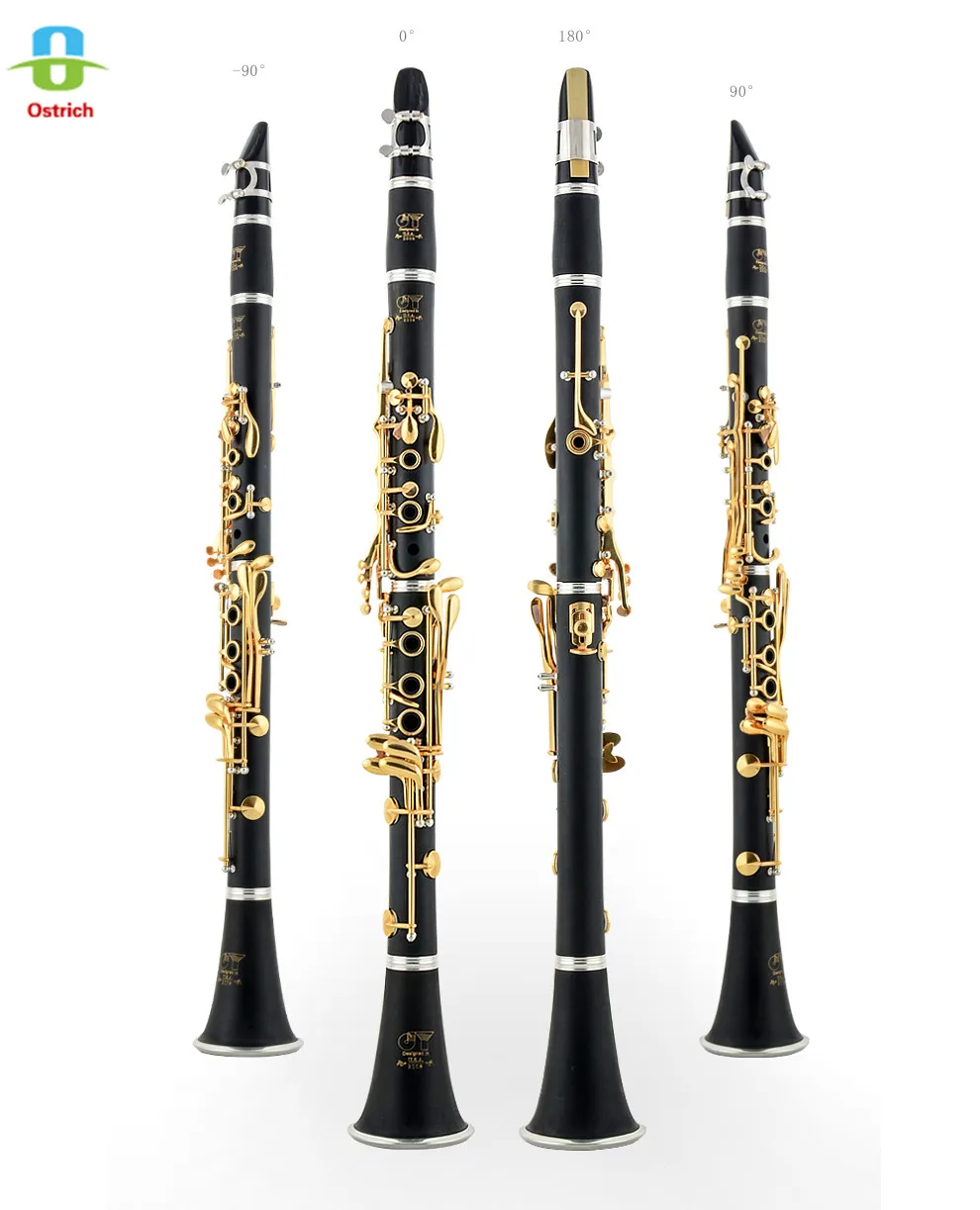 Clarinet ABS 17 Key B flat clarinet sino-US joint venture Bb woodwind instrument Clarinet ABS 17 Key B flat clarinet sino-US joint venture Bb woodwind instrument