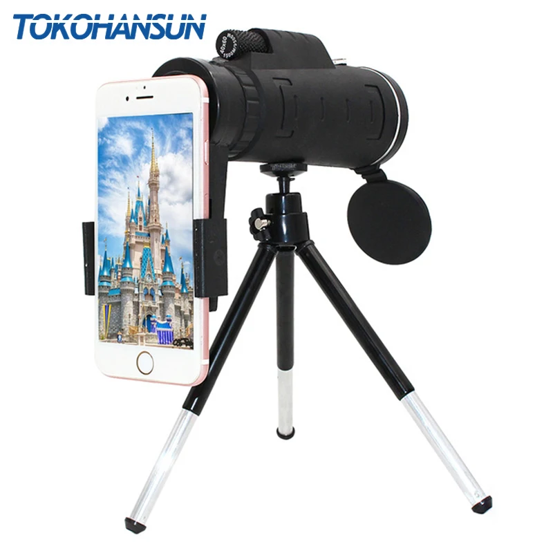 TOKOHANSUN 40X зум Камера Монокуляр мобильный телефон линзы для Iphone 6s объектив