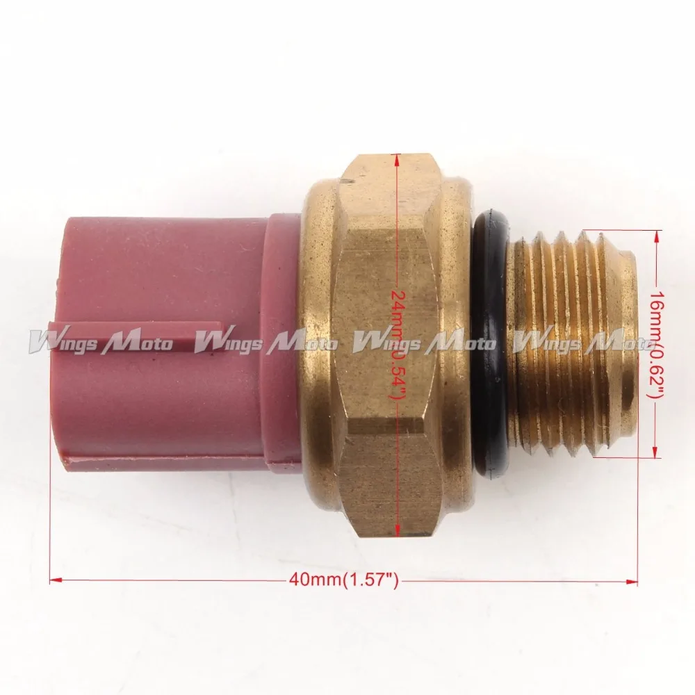 OEM Water Temp Sensor EFI Delphi 2 Wire UTV MSU 4/500 7/800 HiSUN