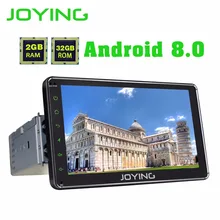 Радуясь последние 1 din android 8,0 автомобильный радиоприемник стерео 7 дюймов HD сенсорным экраном головного устройства gps navi система с carplay и android auto